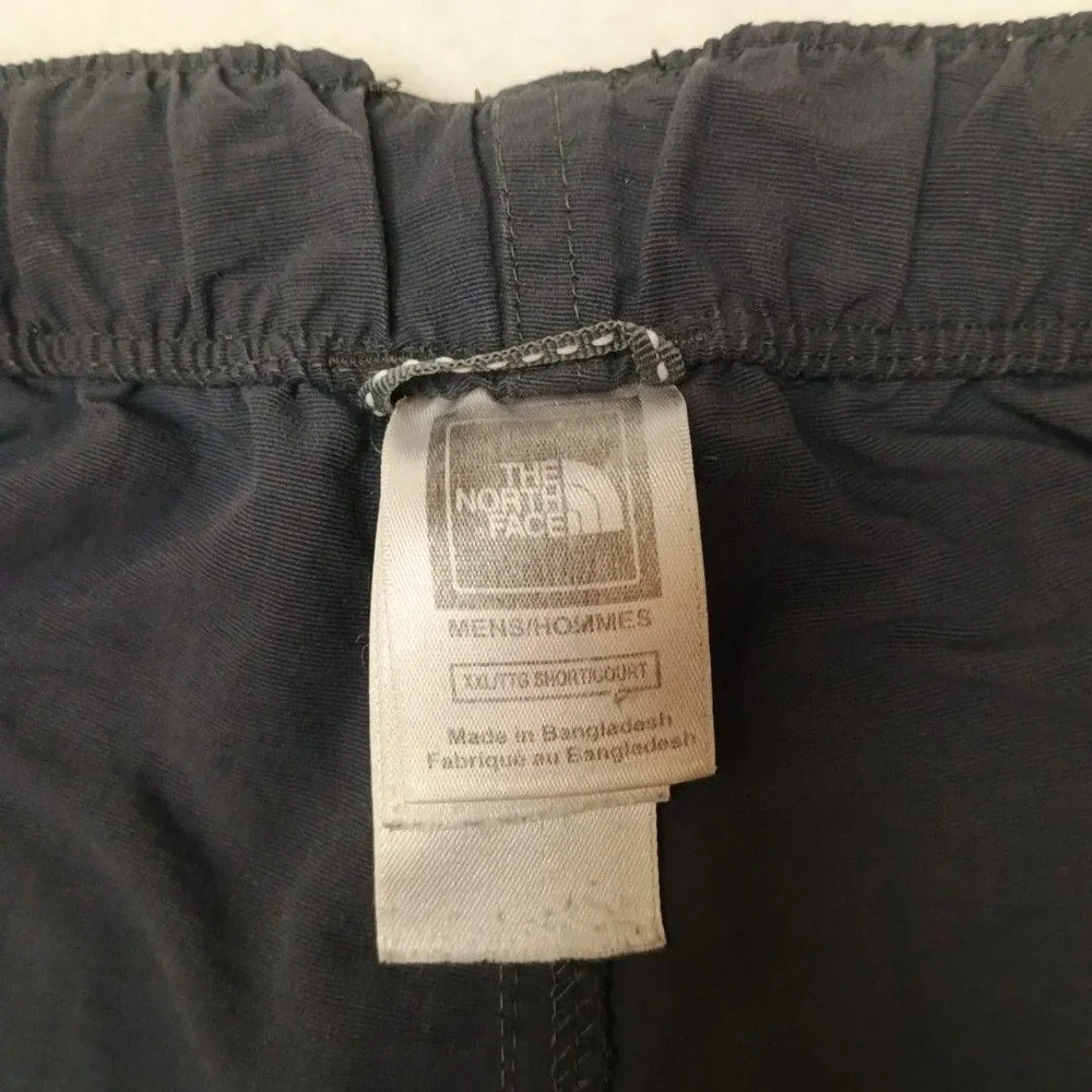 North Face Pants Mens 2XL Blue Cargo Convertible Nylon Relaxed Outdoor Hiking